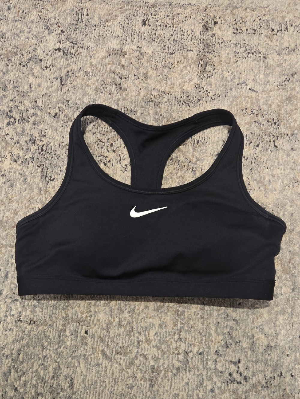 Nike Black Dri-FIT Racerback Sports Bra